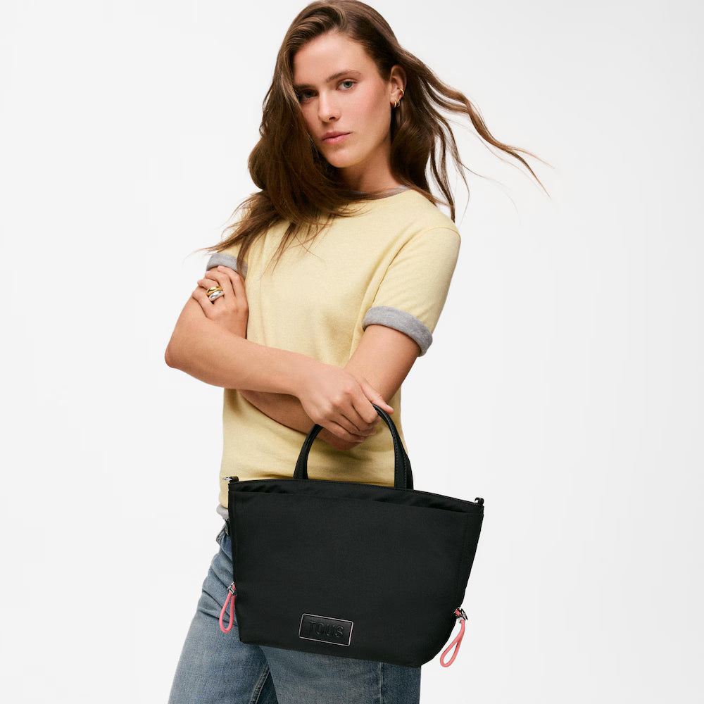Bolso Tous Capazo S. Wonder Pulls Topo Negro