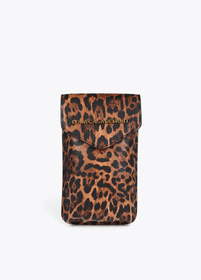 Bolsito para el móvil Lola Casademunt animal print