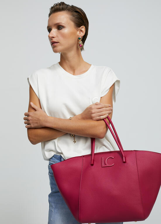 Bolso Lola Casademunt Shopper Efecto Piel
