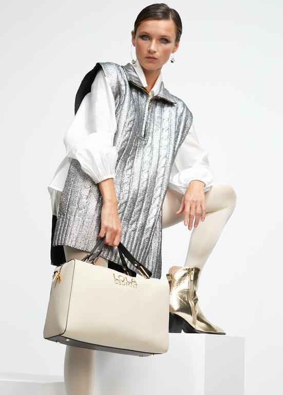 Bolso Lola Casademunt Maletín Efecto Piel
