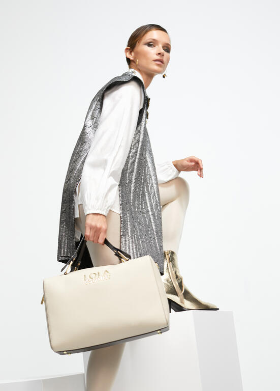 Bolso Lola Casademunt Maletín Efecto Piel