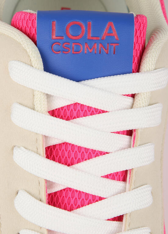 Deportivas Lola Casademunt Fucsia y Azul