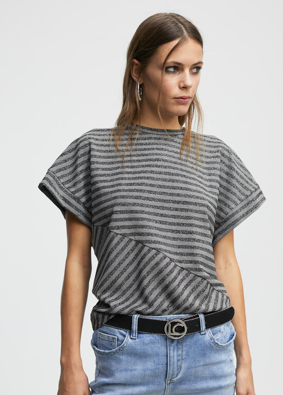 Camiseta Lola Casademunt manga sisa rayas