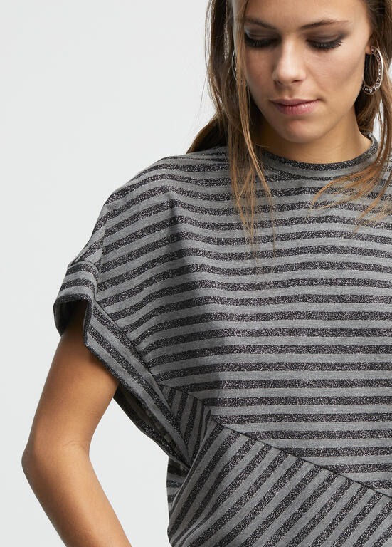 Camiseta Lola Casademunt manga sisa rayas