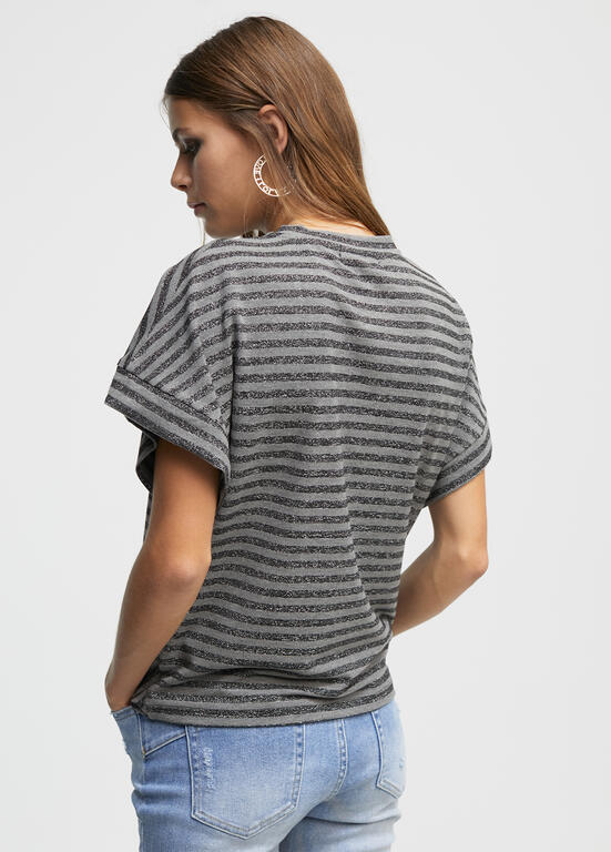 Camiseta Lola Casademunt manga sisa rayas