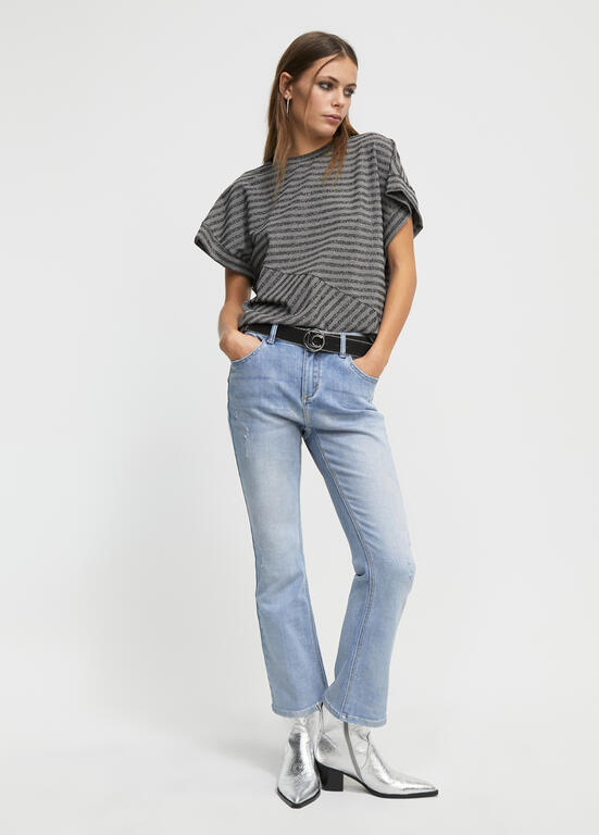 Camiseta Lola Casademunt manga sisa rayas