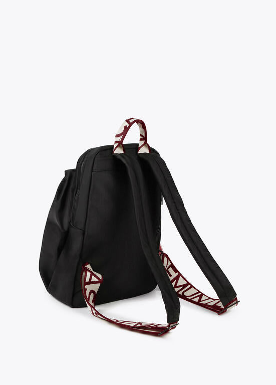 Mochila Lola Casademunt Nylon asas logotipadas a contraste
