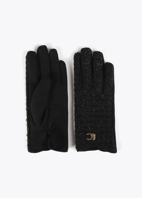 Guante Lola Casademunt combinado tweed