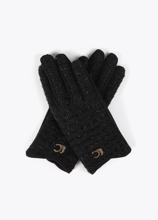 Guante Lola Casademunt combinado tweed