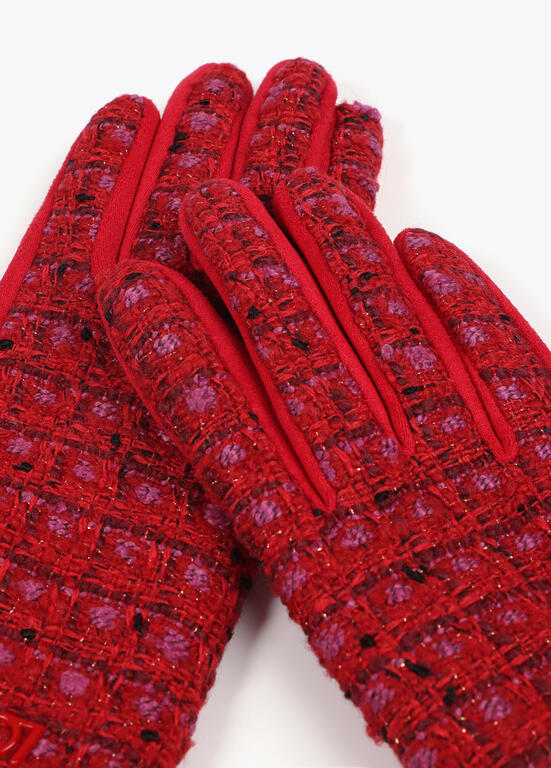 Guante Lola Casademunt tweed multicolor