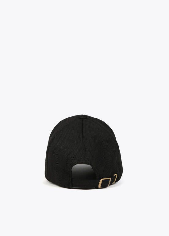 Gorra Lola Casademunt monogram negro