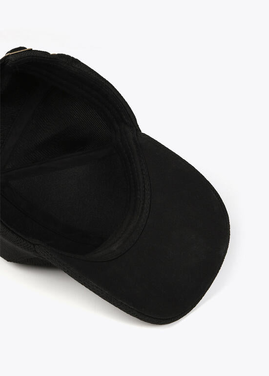Gorra Lola Casademunt monogram negro