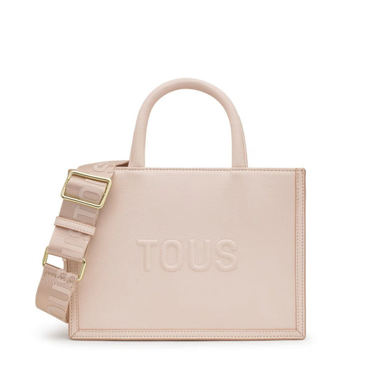 Bolso Tous Shopper M Amaya rosa claro brenda