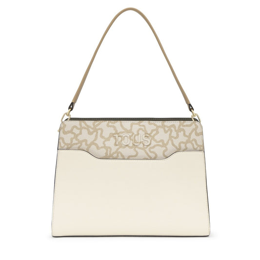 Bolso Tous Shopper mediano marfil Kaos Icon