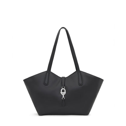 Bolso Tous Capazo mediano de piel negro Manifesto