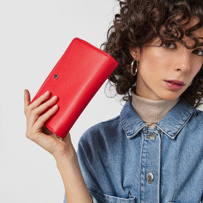 Cartera Tous Billetera new dubai Saffiano M Rojo