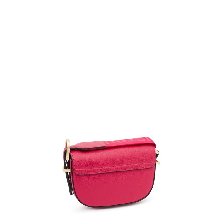 Bolso Tous Bandolera Mini Medialuna Fucsia