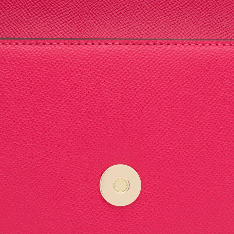 Bolso Tous Bandolera Mini Medialuna Fucsia