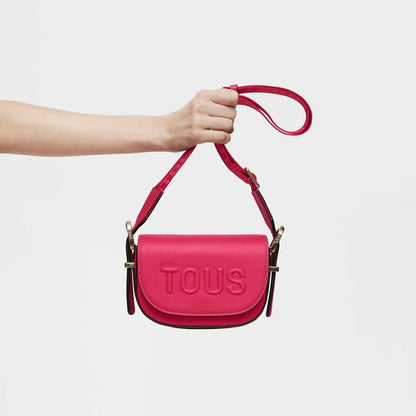 Bolso Tous Bandolera Mini Medialuna Fucsia