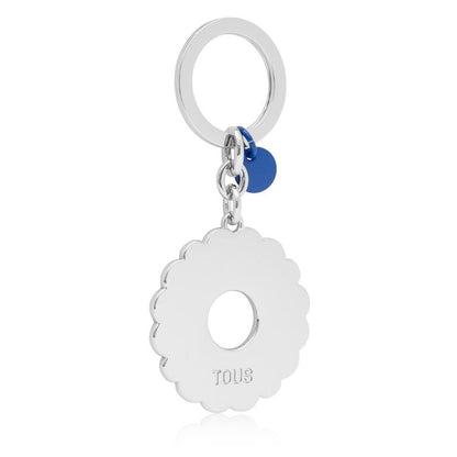 Llavero Tous Circle Logo Azul