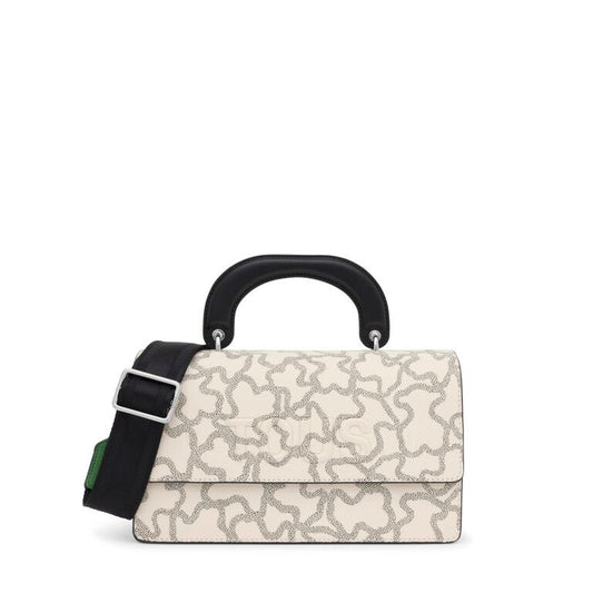 Bolso Tous Bandolera M Solapa Topo y Verde