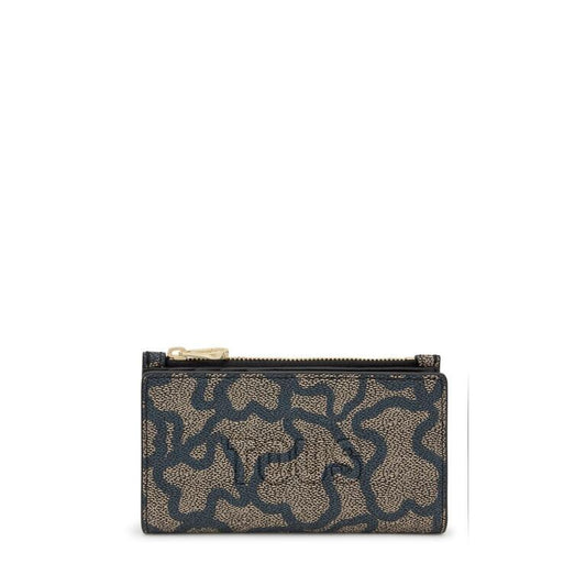 Cartera Flat negro Kaos Icon