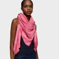 Fular Tous 120X120 Manifesto Rosa