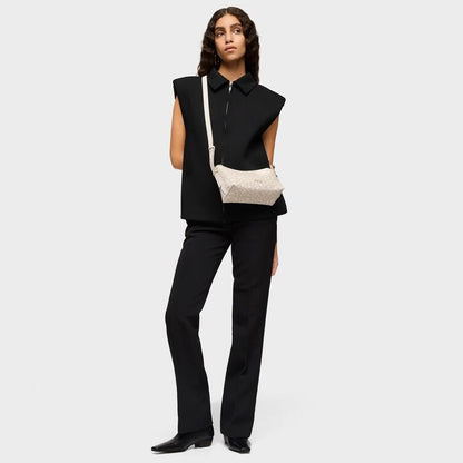 Bolso Tous Bandolera M beige Kaos Mini Lines