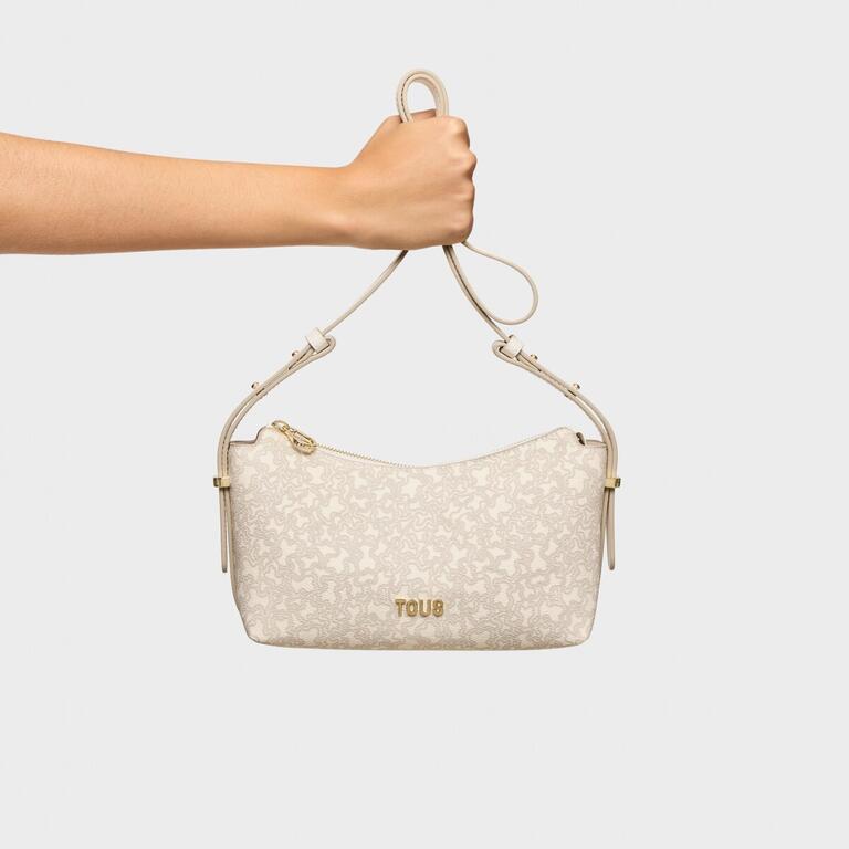 Bolso Tous Bandolera M beige Kaos Mini Lines