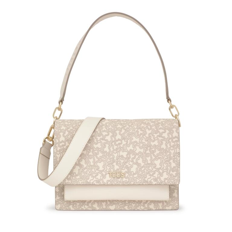 Bolso Tous Bandolera M Audree Kaos mini lines beige