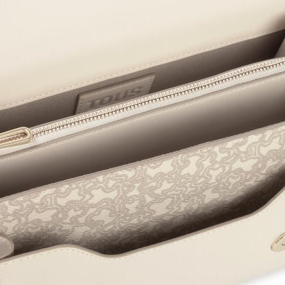 Bolso Tous Bandolera M Audree Kaos mini lines beige
