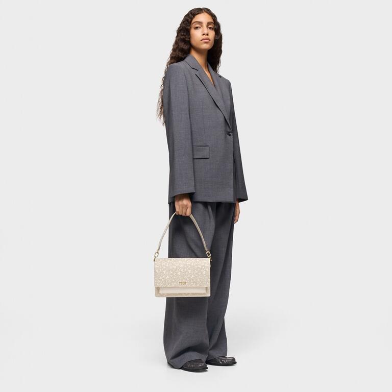 Bolso Tous Bandolera M Audree Kaos mini lines beige