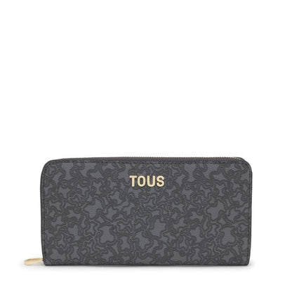 Cartera Tous Billetera gris oscuro Kaos Mini Lines