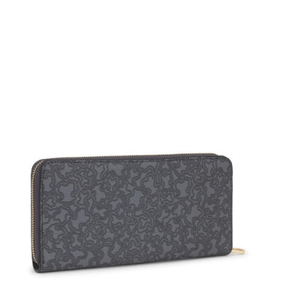 Cartera Tous Billetera gris oscuro Kaos Mini Lines
