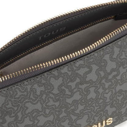 Bolso Tous Minibolso gris oscuro Kaos Mini Lines