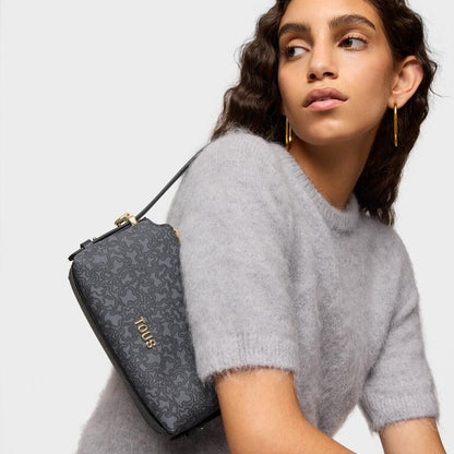 Bolso Tous Minibolso gris oscuro Kaos Mini Lines