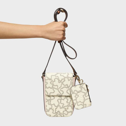 Bolso Tous Funda Móvil colgante K Icon Beige