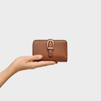 Cartera Tous Billetera M Buckles Camel