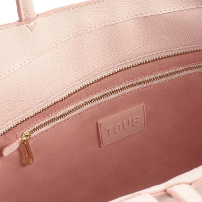 Bolso Tous City mediano Brenda Rosa Claro
