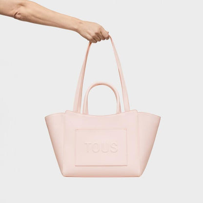 Bolso Tous City mediano Brenda Rosa Claro