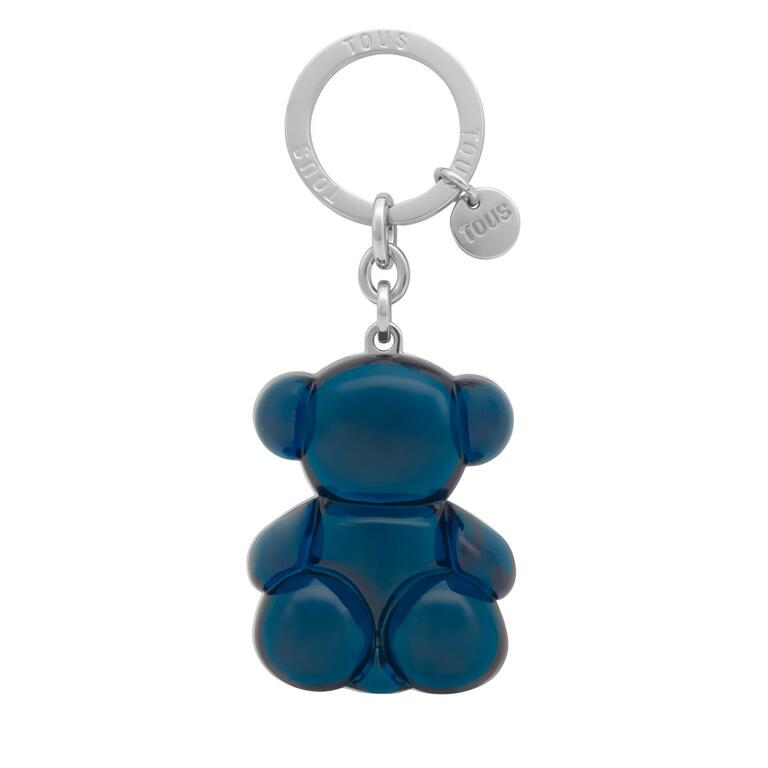 Llavero Tous Half bold bear azul
