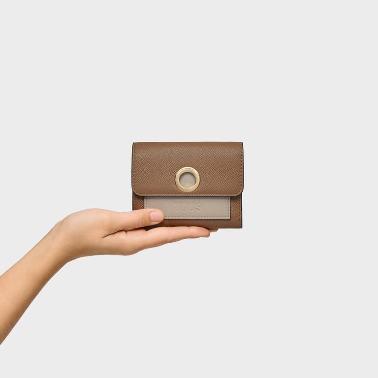 Cartera Tous Billetera S poppy tierra
