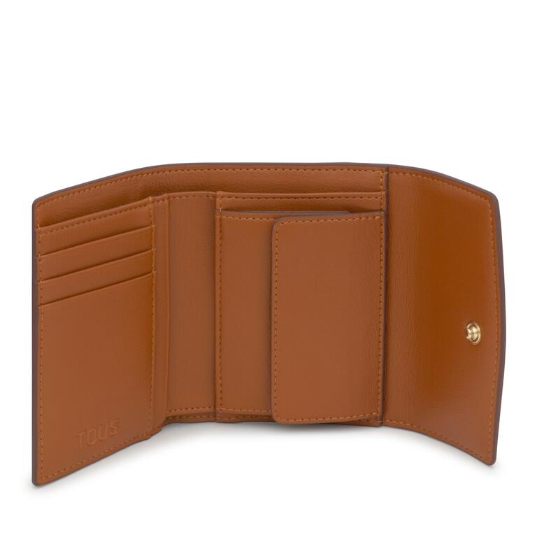 Cartera Tous billetera S Pocket tous Bloom camel