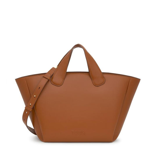 Bolso Tous Capazo L Bloom Camel
