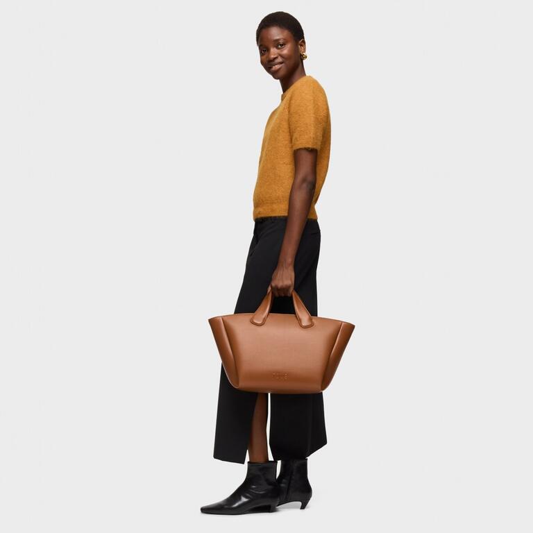 Bolso Tous Capazo L Bloom Camel