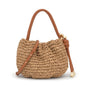 Bolso Tous Bombonera Daisy Rafia marrón