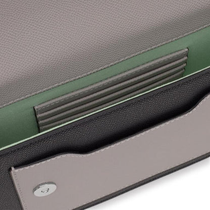 Bolso Tous clutch audree Saffiano negro