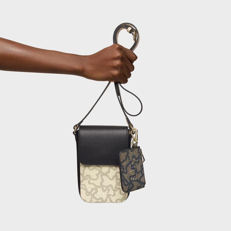 Bolso Tous Funda Móvil colgante negra Kaos Icon