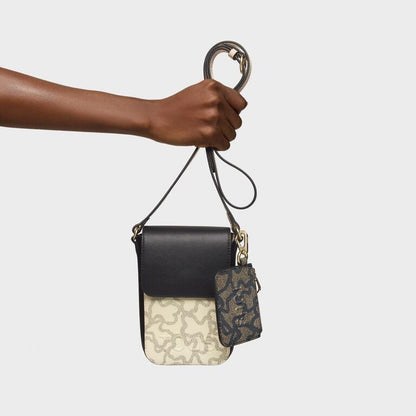 Bolso Tous Funda Móvil colgante negra Kaos Icon