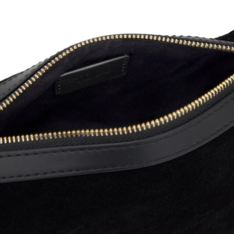 Bolso Tous de Hombro Salsi Negro-Dorado